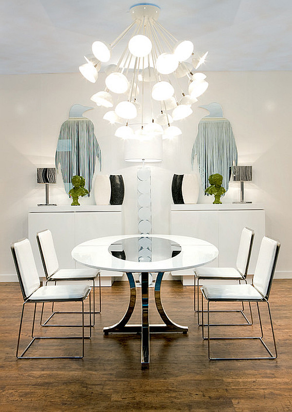 modern art deco dining room